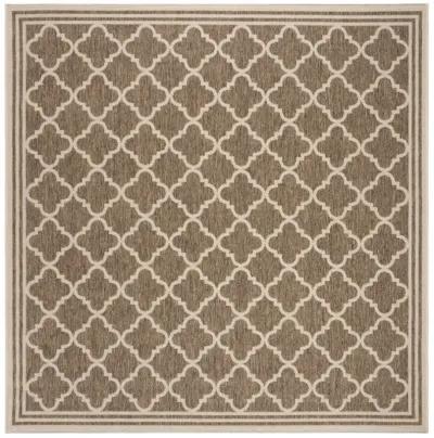 LINDEN 121 Collection LND121D-6SQ Beige / Cream 6'-7" X 6'-7" Square