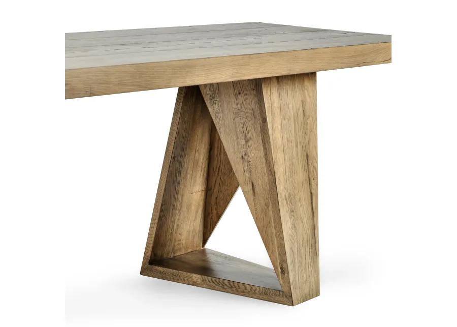 Arleth 94" Oak Console Table in Natural Oak