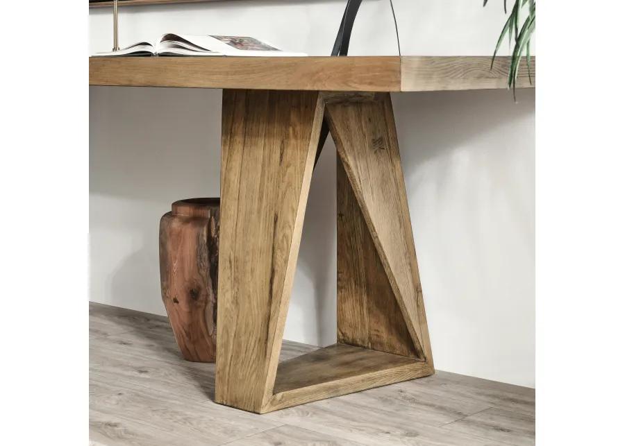 Arleth 94" Oak Console Table in Natural Oak