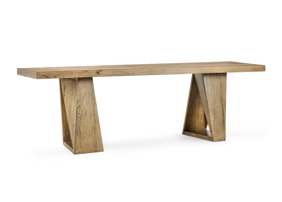 Arleth 94" Oak Console Table in Natural Oak