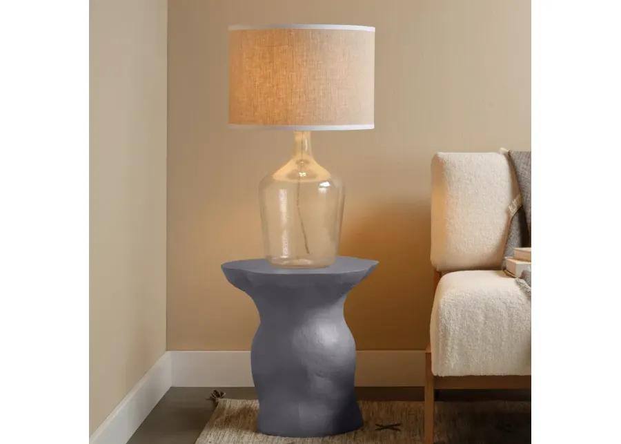 Sculpt Fiber Glass Side Table