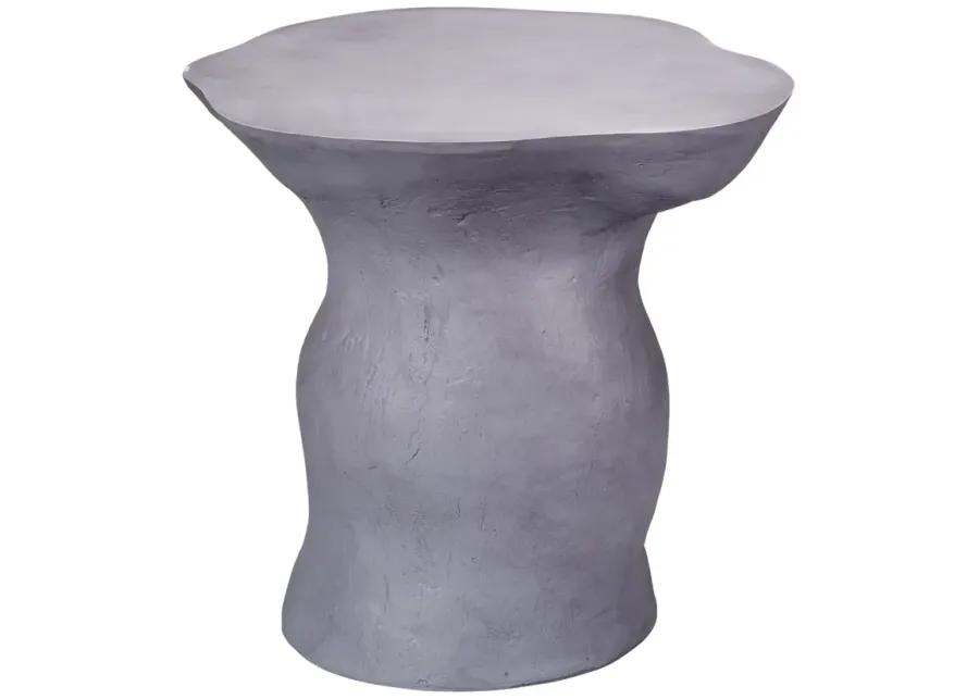 Sculpt Fiber Glass Side Table