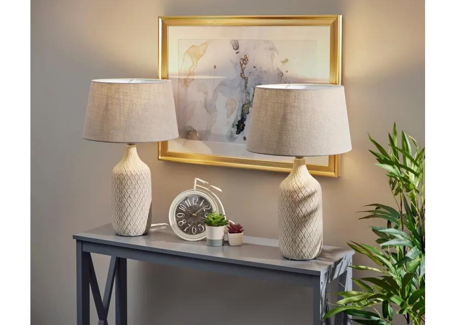 Kathryn 2 Piece Table Lamp Set