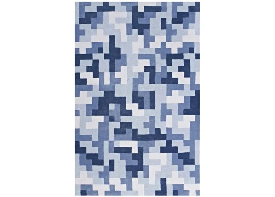 Andela Interlocking Block Mosaic 5x8 Area Rug