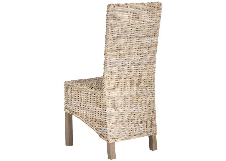 PEMBROOKE 19''H RATTAN SIDE CHAIR - Set of 2