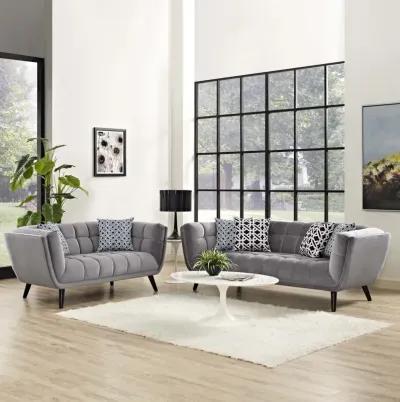 Bestow 2 Piece Performance Velvet Sofa and Loveseat Set