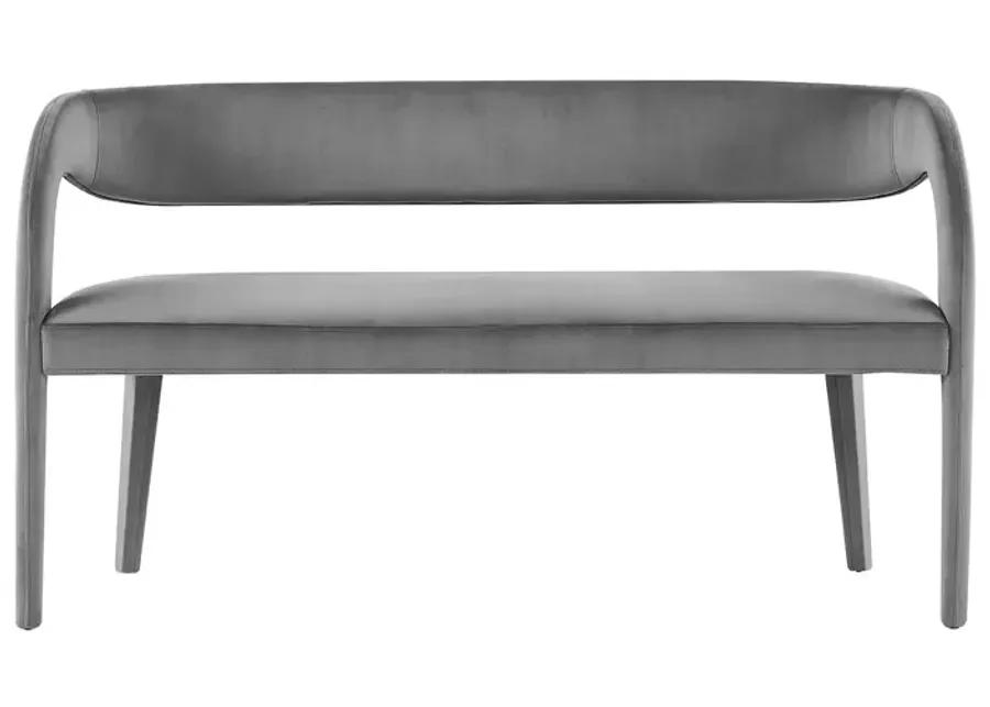 Pinnacle Performance Velvet Accent Bench