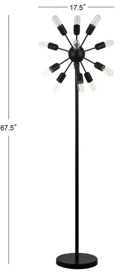 Urban 12-Light Retro Floor Lamp