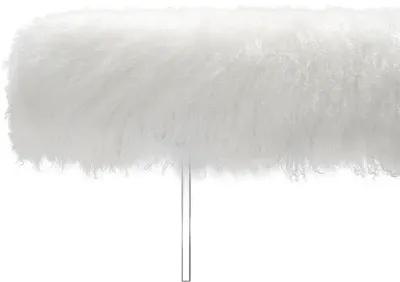 Lilliana Sheepskin Bench