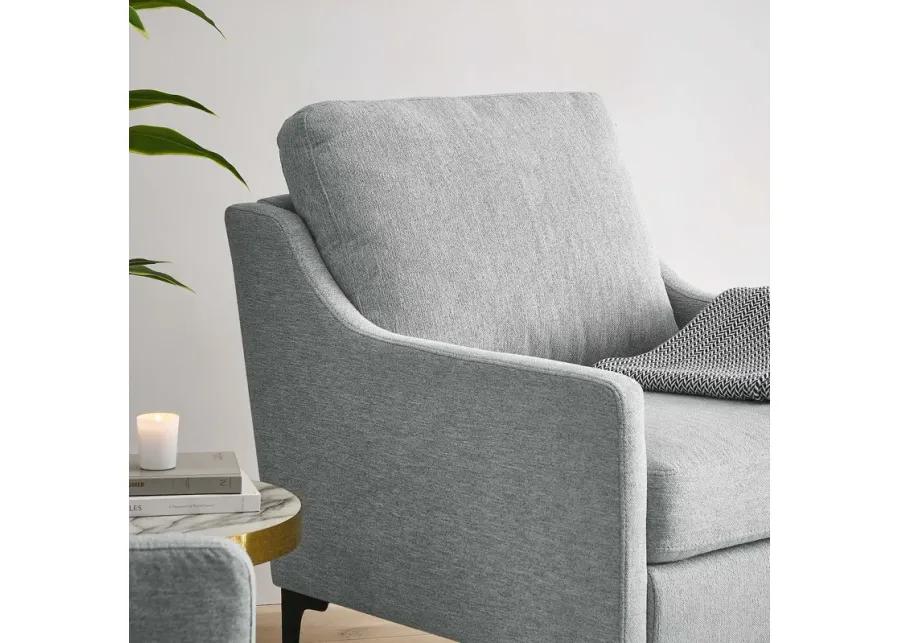 Corland Upholstered Fabric Armchair