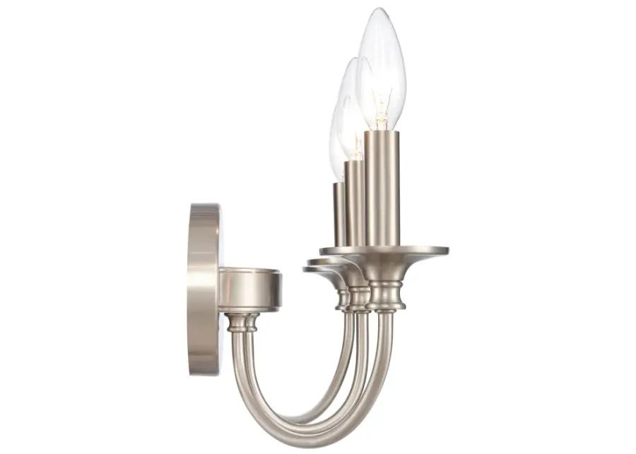 Cecil 22'' Wide 3-Light Vanity Light - Brushed Nickel