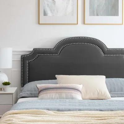 Aviana Performance Velvet Queen Bed