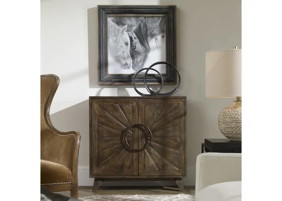 Kohana Black Console Cabinet