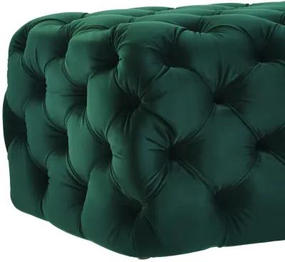 Kaylee Velvet Ottoman