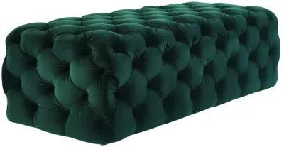 Kaylee Velvet Ottoman