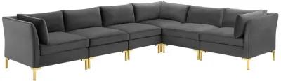 Ardent 6-Piece Performance Velvet Sectional Sofa