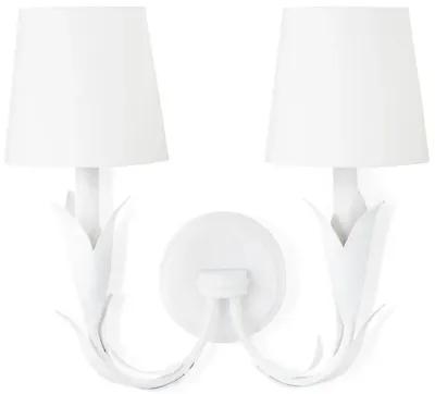 River Reed Double Sconce 