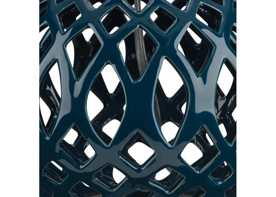 Fretwork Table Lamp