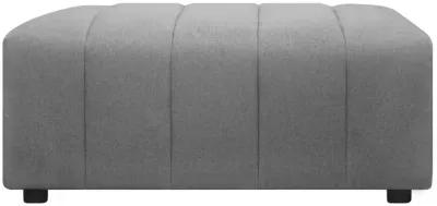 Lyric Grey Ottoman