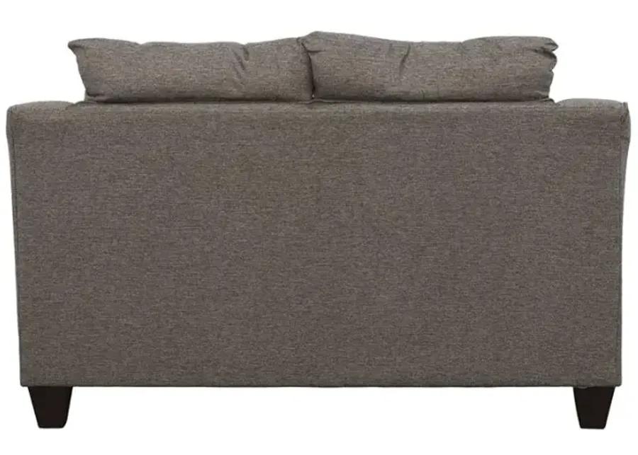 Salizar Flared Arm Loveseat Grey