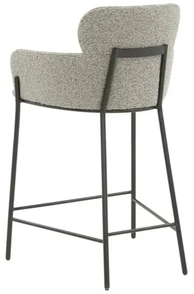 Charlize Velvet Counter Stool