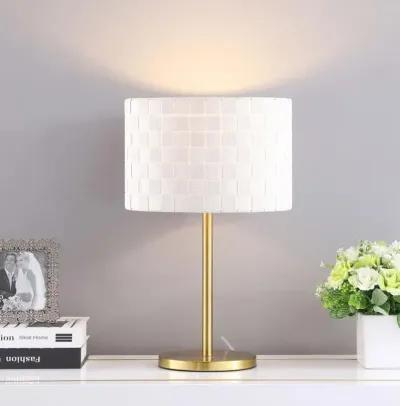 Ramiro Drum Shade Buffet Table Lamp Gold