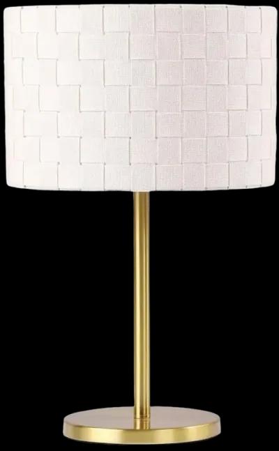 Ramiro Drum Shade Buffet Table Lamp Gold