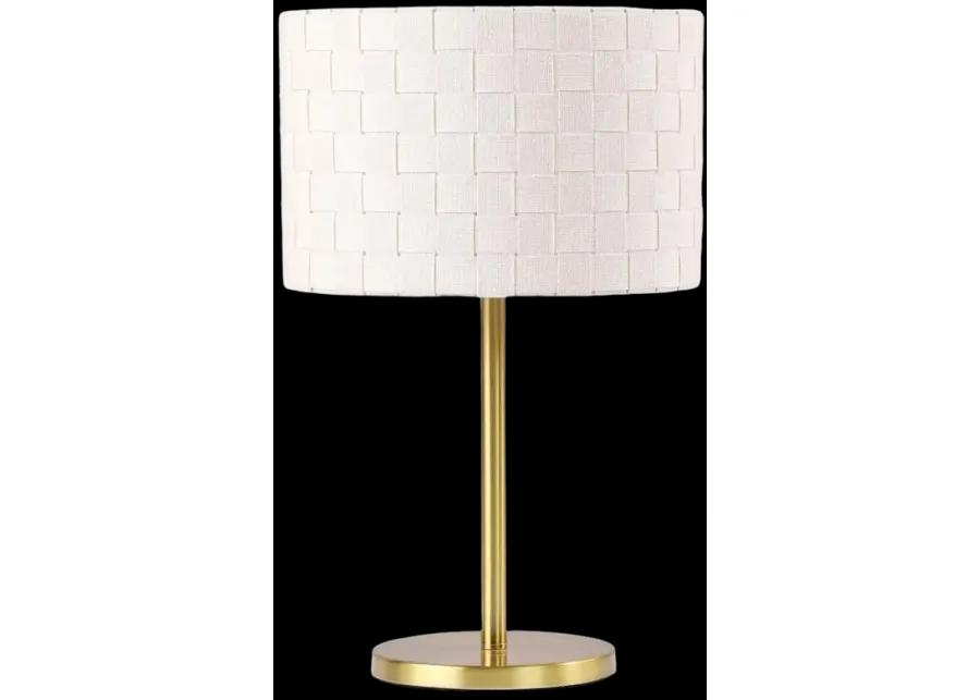 Ramiro Drum Shade Buffet Table Lamp Gold