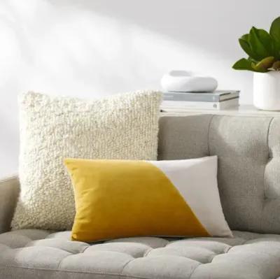 Cotton Velvet CV-071 22"L x 22"W Accent Pillow