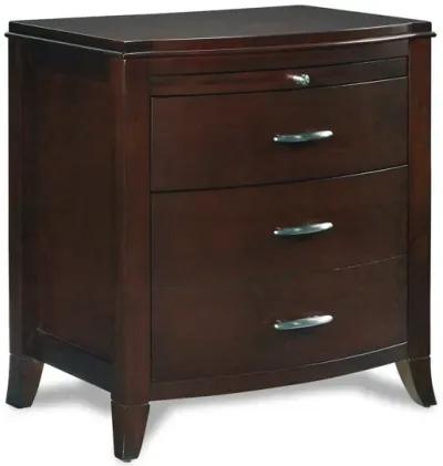 Brighton Two Drawer Nightstand in Cinnamon