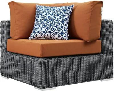 Summon 7 Piece Outdoor Patio Sunbrella® Sectional Set