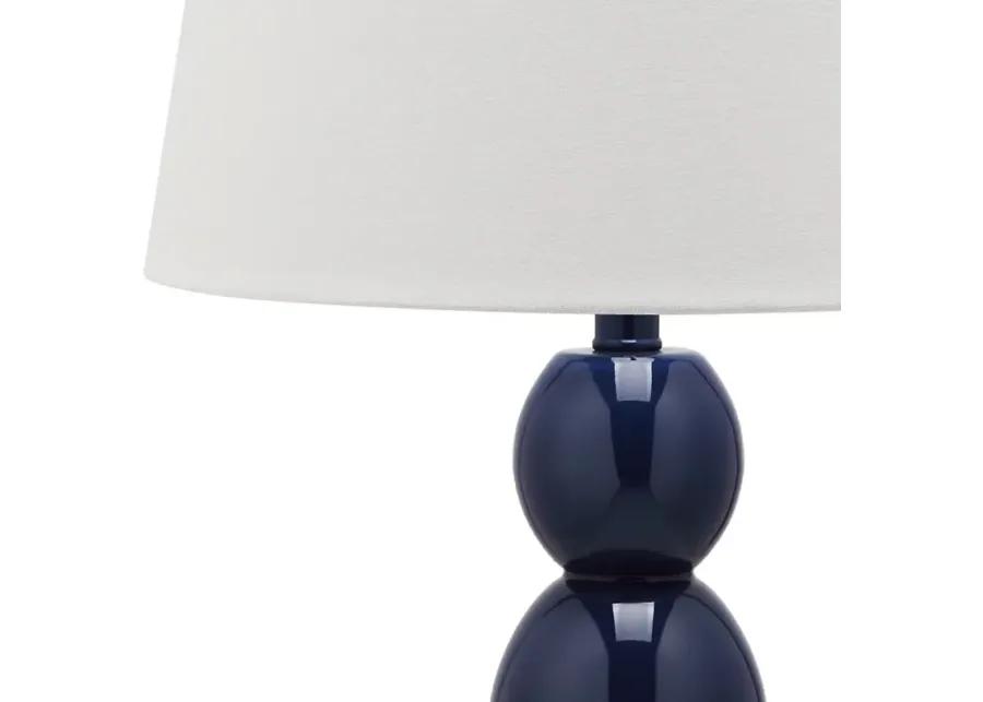 Jayne 26.5-Inch H Three Sphere Glass Lamp - Set of 2