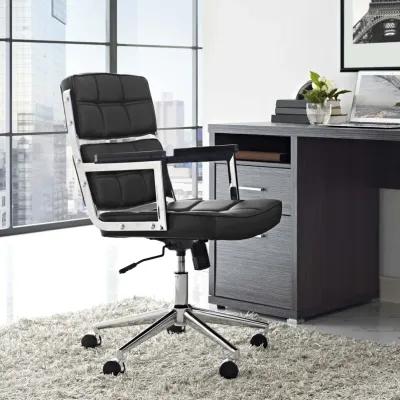 Portray Highback Upholstered Vinyl Office Chair