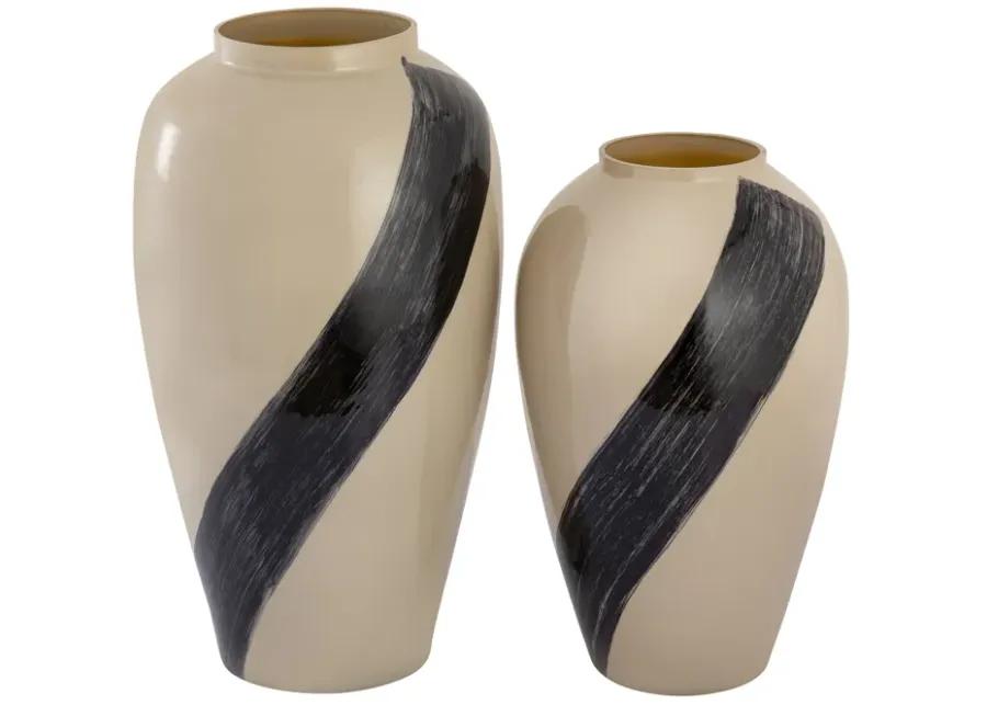 Brushstroke Vase - Large Cream