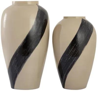 Brushstroke Vase - Large Cream