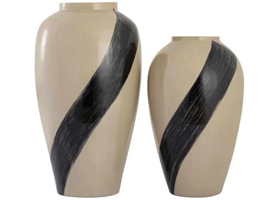 Brushstroke Vase - Large Cream