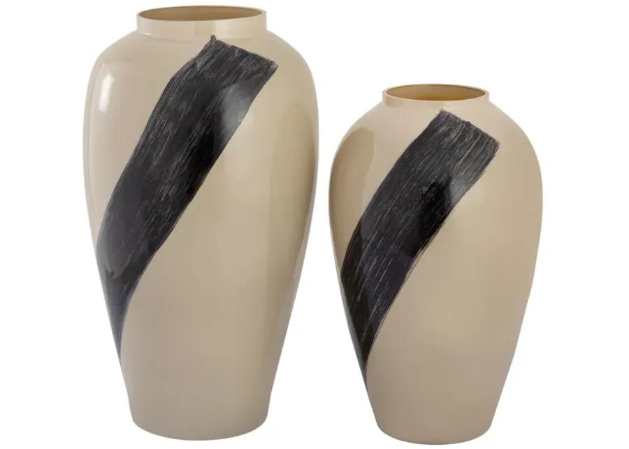 Brushstroke Vase - Large Cream