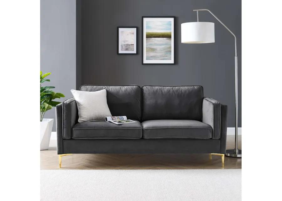 Kaiya Performance Velvet Sofa