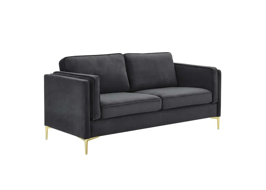 Kaiya Performance Velvet Sofa