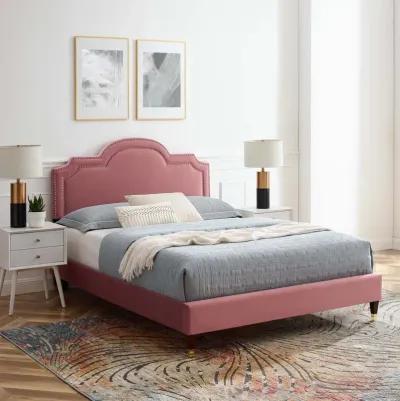 Aviana Performance Velvet King Bed