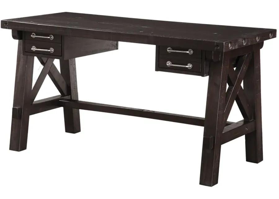 Yosemite Solid Wood Desk in Cafe