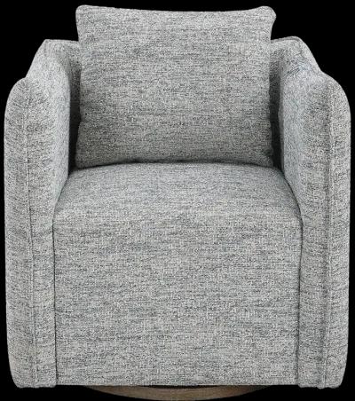 Corben Blue Swivel Chair