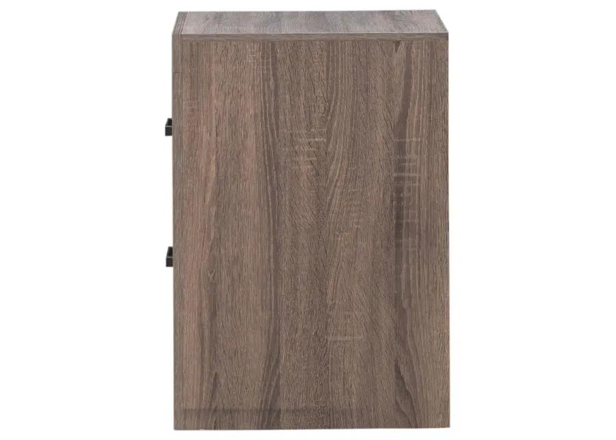 Abbie 2-Drawer Nightstand