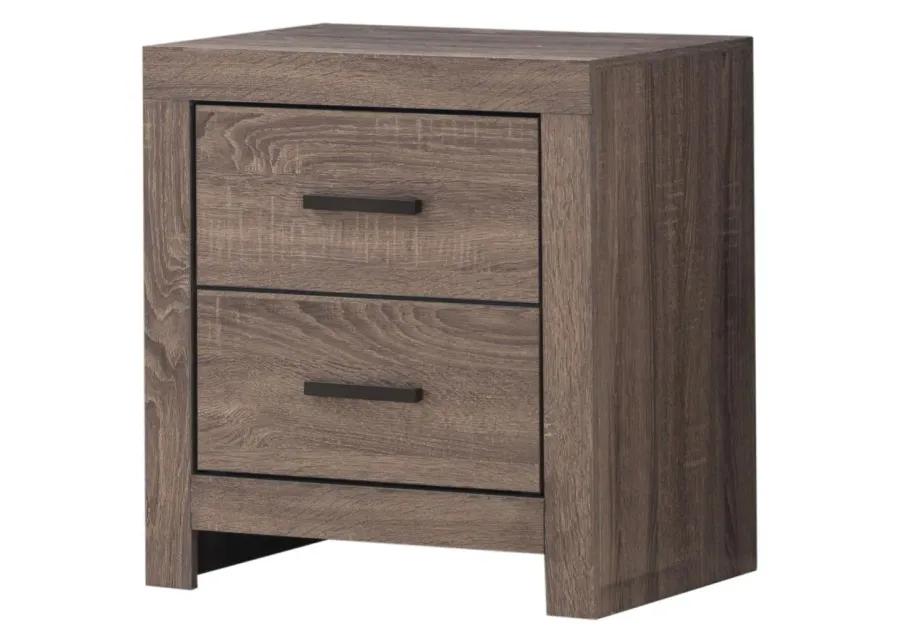 Abbie 2-Drawer Nightstand