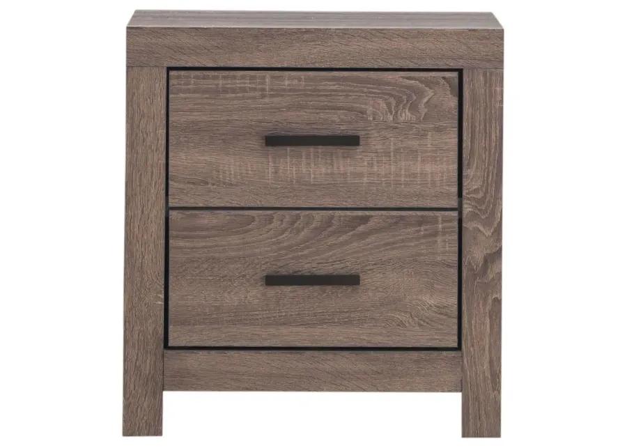 Abbie 2-Drawer Nightstand