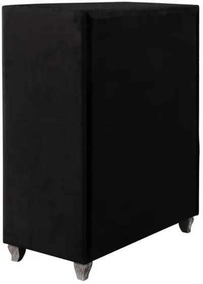 Abbeville Abbeville 5-Drawer Rectangular Chest Black