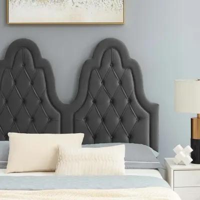 Alexandria Tufted Performance Velvet King Platform Bed