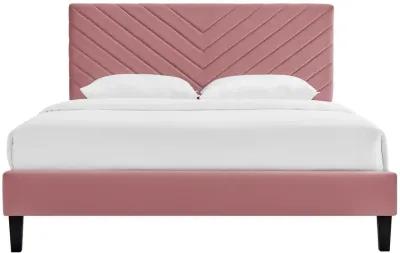 Roxanne Performance Velvet King Platform Bed