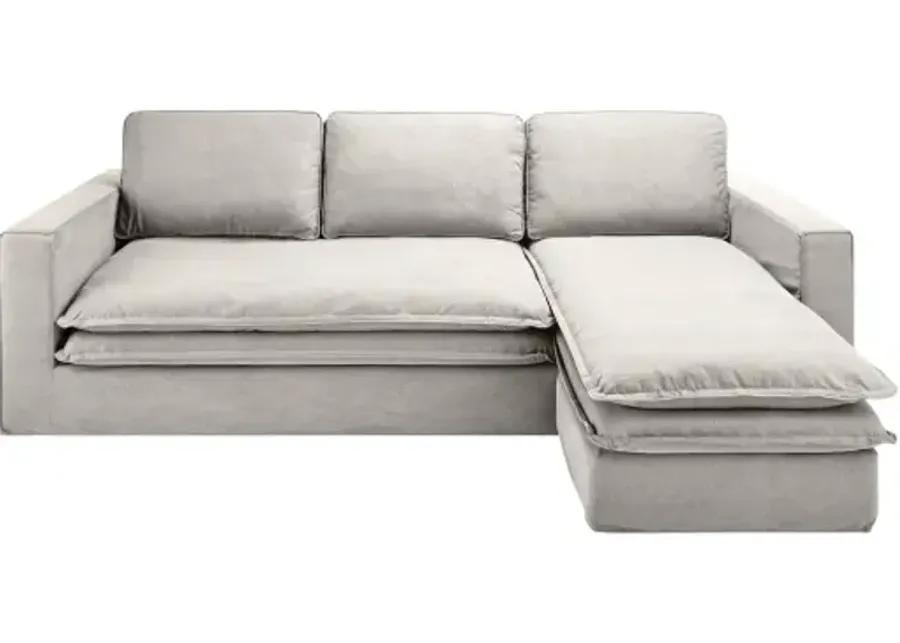 Davis DVI-002 37"H x 69"W x 45"D,  37"H x 34"W x 45"D,  19"H x 33"W x 24"D Sofa