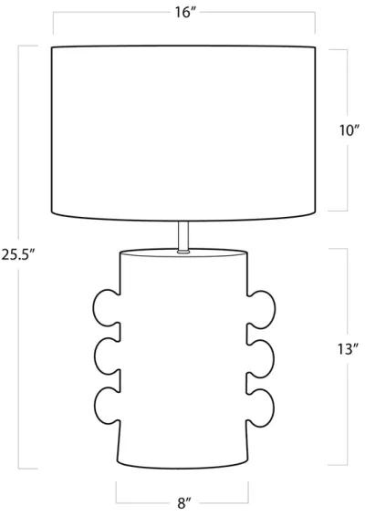 Maya Metal Table Lamp